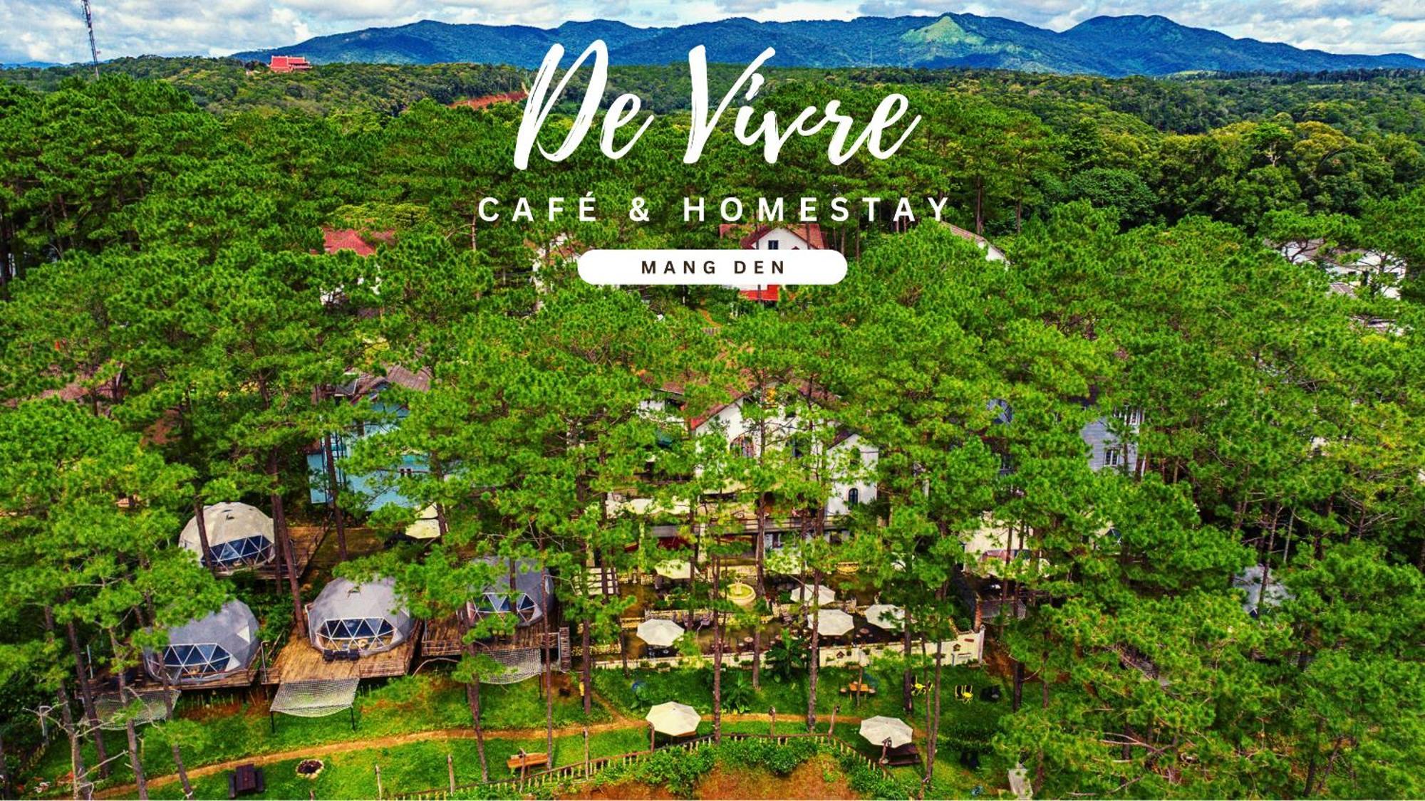 De Vivre Homestay Mang Den Kon Von Kla ภายนอก รูปภาพ
